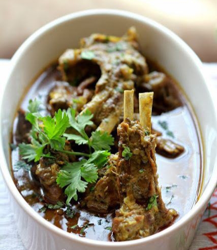 Gongura mutton curry